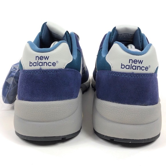 New Balance 580 Elite Edition Blue Shoes MRT580TU - Picture 6 of 8